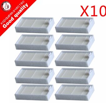 Stofzuiger 10Pc Filters Hepa Filter Voor Chuwi V3 Ilife X5 V5 V50 V3 + V5PRO Ecovacs CR130 Cr120 CEN540 CEN250 ML009 Cleaner 10stk