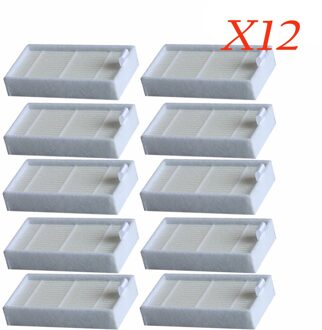 Stofzuiger 10Pc Filters Hepa Filter Voor Chuwi V3 Ilife X5 V5 V50 V3 + V5PRO Ecovacs CR130 Cr120 CEN540 CEN250 ML009 Cleaner pruim