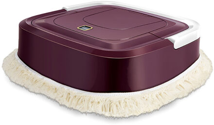 Stofzuiger Auto Smart Robot Hand Push Vloer Elektrische Mop Machine Veegmachine Oplaadbare Thuis Automatische Floor Cleaning Machine paars