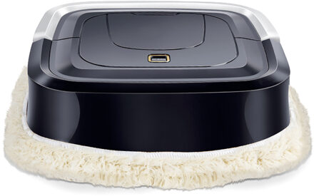 Stofzuiger Auto Smart Robot Hand Push Vloer Elektrische Mop Machine Veegmachine Oplaadbare Thuis Automatische Floor Cleaning Machine zwart