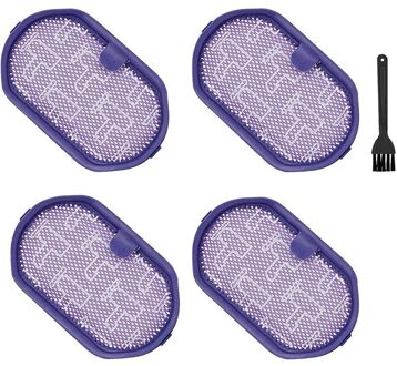 Stofzuiger Vervanging Filter Voor Dyson DC30, 4 Pcs Dyson DC44 Filter + 2 Reiniging Borstels, wasbare Pre Filter