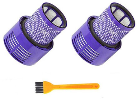 Stofzuiger Wasbaar Grote Filter Unit Voor Dyson V10 Sv12 Cycloon Dier Absolute Totale Schoon Draadloze, Vervanging Filter 2add1