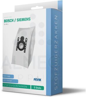 Stofzuigerzakken Bosch / Siemens G-All 3-D Pak A 5 Stuks