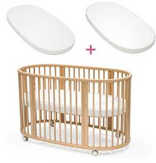 Stokke Sleepi Bed bundel naturel met matras & hoeslaken