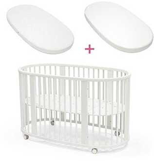 Stokke Sleepi Bed bundel wit met matras & hoeslaken