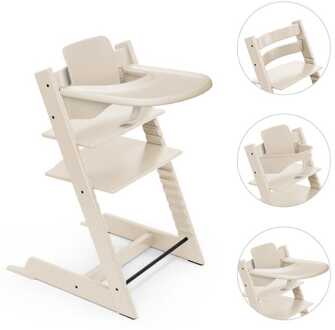 Stokke Tripp Trapp bundel kinderstoel met babyset en tafelblad