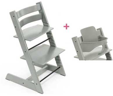 Stokke Tripp Trapp kinderstoel .babyset  glacier green
