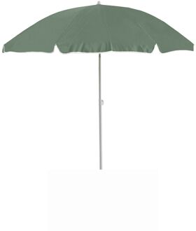 Stokparasol - D 180cm - Saliegroen - Kantelbaar 140g/m²