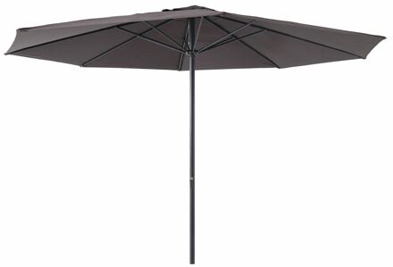 Stokparasol Sunny - D 350cm - Antraciet - Met Opwindmechanisme 180g/m²