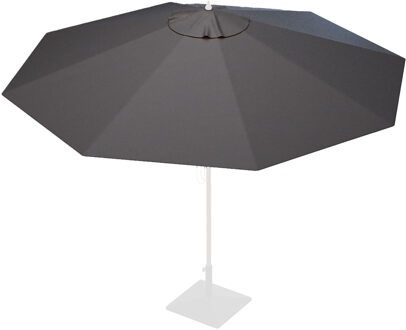 Stokparasoldoek Rhino 300cm rond dark grey (olefin)