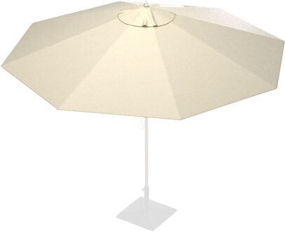 Stokparasoldoek Rhino 300cm rond off white (polyester)