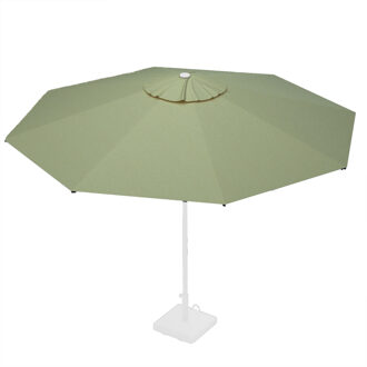 Stokparasoldoek Rhino 350cm rond Emerald (polyester)