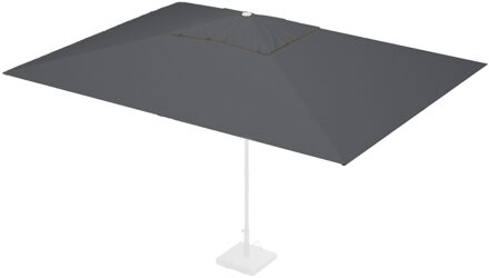 Stokparasoldoek Rhino 400x300cm rechthoek dark grey (polyester)