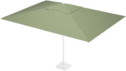 Stokparasoldoek Rhino 400x300cm rechthoek Emerald (polyester)
