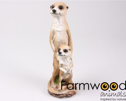 Stokstaartje 10x9x21 cm