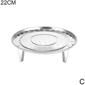 Stomen Afdruiprek Multifunctionele Driepotige Stomen Koken Stomen Hoge-Been Stand Stoomboot Lade Dampende Rack rack Roun V3U6