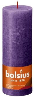 Stompkaars Vibrant Violet Ø68 mm - Hoogte 19 cm - Violet - 85 branduren Paars