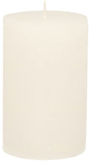 Stompkaars - wit - 5 x 8 cm - klein rustiek model - cilinderkaars - kaars