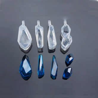 Stone GemStone Pendant Silicone Mold DIY Resin Epoxy Mold Jewelry Making Tools