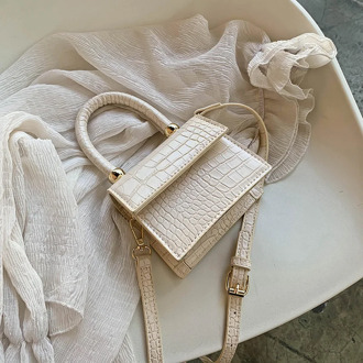 Stone Pattern PU Leather Crossbody Bags For Women 2020 Solid Shoulder Handbags Female Travel Totes Lady Cross Body Bag