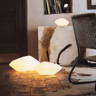 Stone sfeerlamp, lengte 42 cm wit