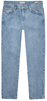 Stone Wash Slim Fit Jeans Woodbird , Blue , Heren - W34 L34,W30 L32,W31 L32,W32 L32,W27 L32,W29 L32,W28 L32,W33 L34,W34 L32,W32 L34,W31 L34,W33 L32,W30 L34
