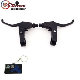Stoneder 7/8 ''22 Mm Legering Minimoto Zwart Rechts Links Handvat Rem Hevels Voor 43cc 47cc 49cc Chinese Mini Kids pocket Dirt Bike