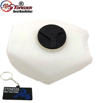 Stoneder Plastic Benzine Gas Brandstoftank Voor Chinese 2 Takt 47cc 49cc Mini Moto Kids Mini Moto Pocket Bike