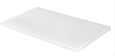 Stonetto kunststof douchebak (Solid Surface) rechthoekig 160x100x5cm wit 720171380000000