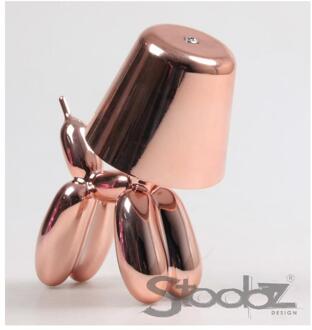 Stoobz Design LED Tafellamp Ballon Hond 16X10X18cm roze
