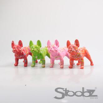 Stoobz Design STOOBZ Hond franse bulldog 16cm verschillende