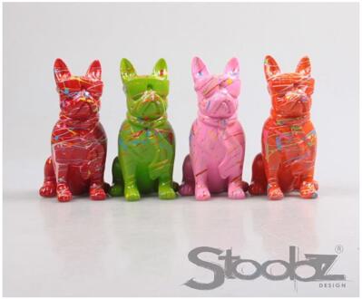 Stoobz Design STOOBZ Hond met bril 18cm verschillende