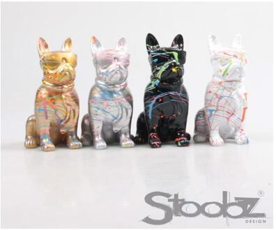 Stoobz Design STOOBZ Hond met bril 18cm verschillende