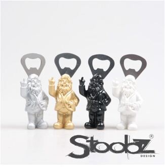 Stoobz Design Stoobz Kabouter f*ck you flesopener 8cm verschillende