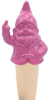 Stoobz Design Waterdruppelaar f*ck you kabouter roze