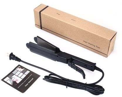 Stoom Stijltang 4 Versnellingen Snel Warm-Up Aanpassing Keramische Toermalijn Ionische Flat Iron Professionele Haar Rechttrekken met doos / UK