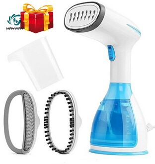 Stoomboot Voor Kleding Draagbare Krachtige Stoomstrijkijzer Plancha Damp Huishoudelijke Apparaten Verticale Stoomboot Mini Facial Steamer Strijken 801-blauw