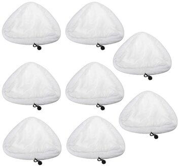 Stoomreiniger Mop Doek Vervanging Kleding Microvezel Wasbare Cleaning Huishoudelijke Schoonmaakmiddelen Mop Accessoires, 8 Stuks