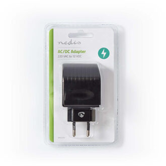 Stopcontact-Adapter - WACA12V - Zwart Wit