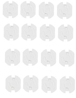 Stopcontactbeveiliging - 36x stuks - wit - stopcontactbeschermers - kinderbeveiliging