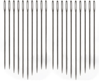 Stopnaalden/borduurnaalden - 30x stuks - 55 - 60 - 65 mm - Naaigerei