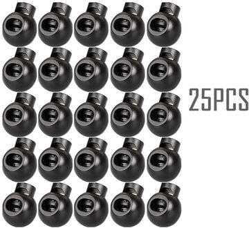 Stopper Plastic Ronde Toggle Antislip Mooie Stopper Cord Lock Voor Doeken Touw Gesp Pignose Gesp Kan 5th