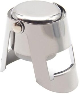 Stopper Voor Fles 304 Rvs Champagne Draagbare Kurk Bedrijf Machine Bar Kurk Wijn Mousserende Wijn Cap Bar Gereedschap kort
