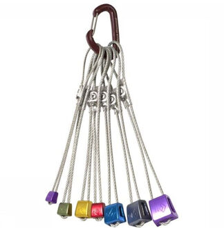 Stoppers 7 lichte en goed te plaatsen nuts