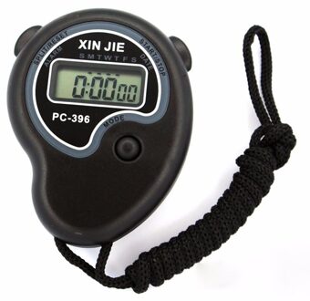 Stopwatch Stopwatch LCD Digital Chronograaf Timer Teller Sport #18