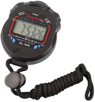 Stopwatches Multifunctionele Waterdichte Elektronische Digitale Chronograaf Tijd Stopwatch Timer Voor Sport Donkergrijs