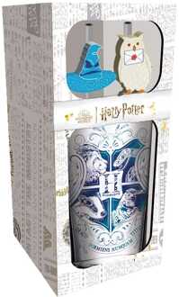 stor Harry Potter Glass Tumbler with Straws Hogwarts 485 ml
