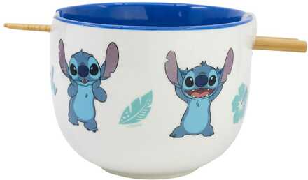 stor Lilo & Stitch Ramen Bowl with Chopsticks Stitch