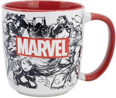stor Marvel Mug Collage 380 ml