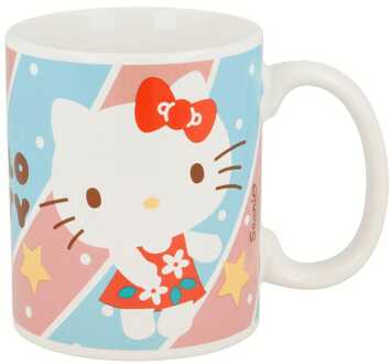 stor Sanrio Mug Cute Hello Kitty Red Dress 325 ml